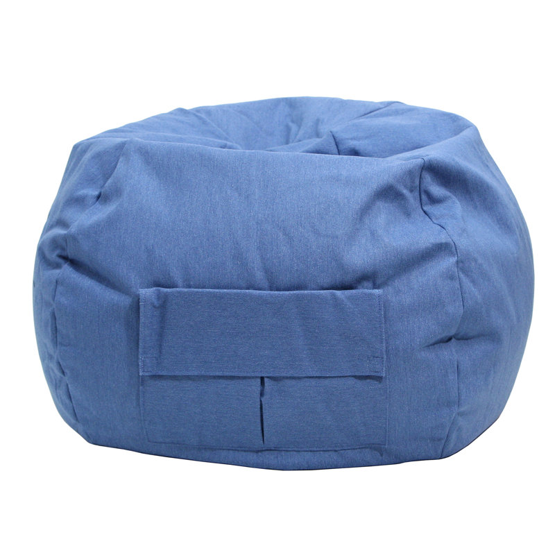 Gold Medal Bean Bags Denim Bean Bag Chair & Reviews Wayfair